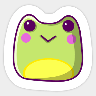 Kawaii Frogs Sticker